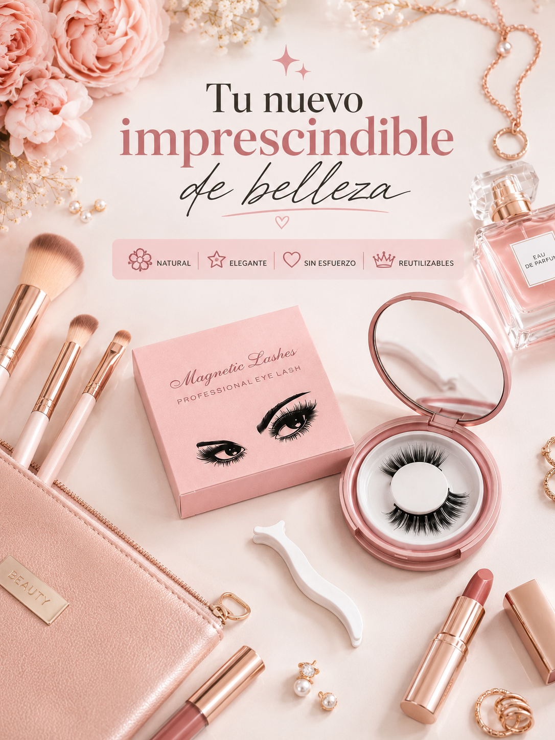 👁️✨ KIT DE PESTAÑAS MAGNÉTICAS 2x1 👁️✨