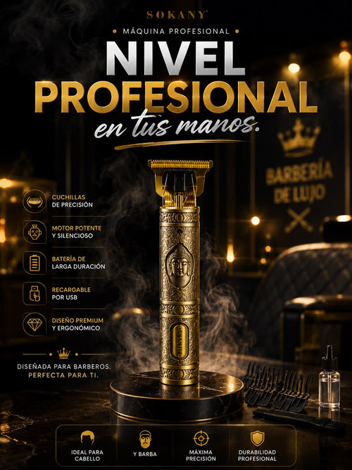 💈 MAQUINA DE AFEITAR PROFECIONAR SOKANY✂️