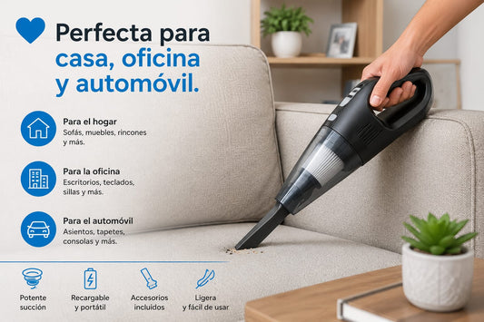 🔋💙ASPIRADORA PORTÁTIL INALÁMBRICA💙🔋