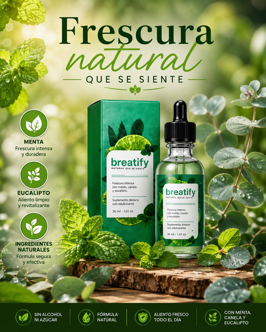 🍃🌬️ BREATIFY® – FRESCURA NATURAL QUE SE SIENTE 🍃🌬️