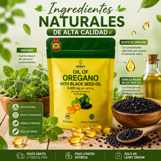 ☘️🥑ACEITE DE OREGANO 🥇 ESCUDO NATURAL 6000 🛡️