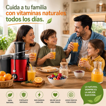 🍊 Extractor de Jugos RAF – Salud y frescura en cada vaso🍊