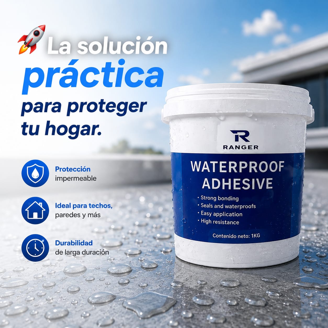 🏠💧 RANGER WATERPROOF ADHESIVE 💧🏠