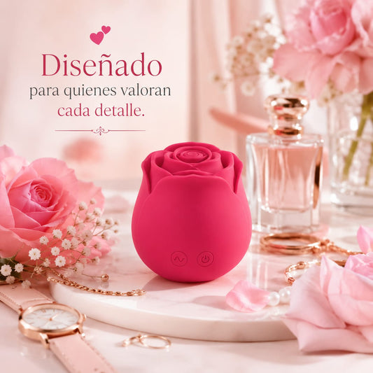 🌹💖 ROSE KISS™ MASAJEADOR DE ROSA 💖🌹