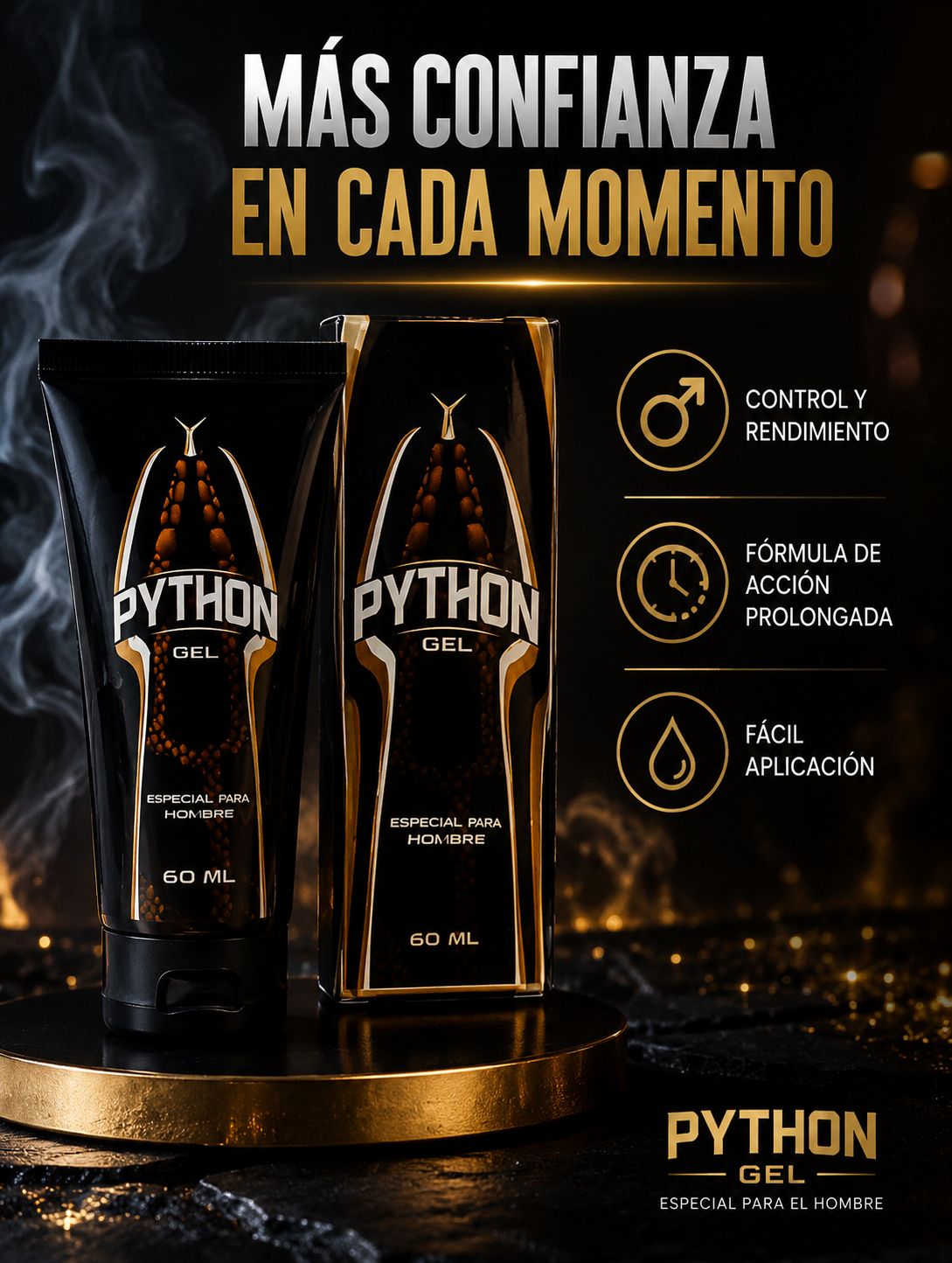 🖤👑PYTHON GEL FOR MEN🖤👑
